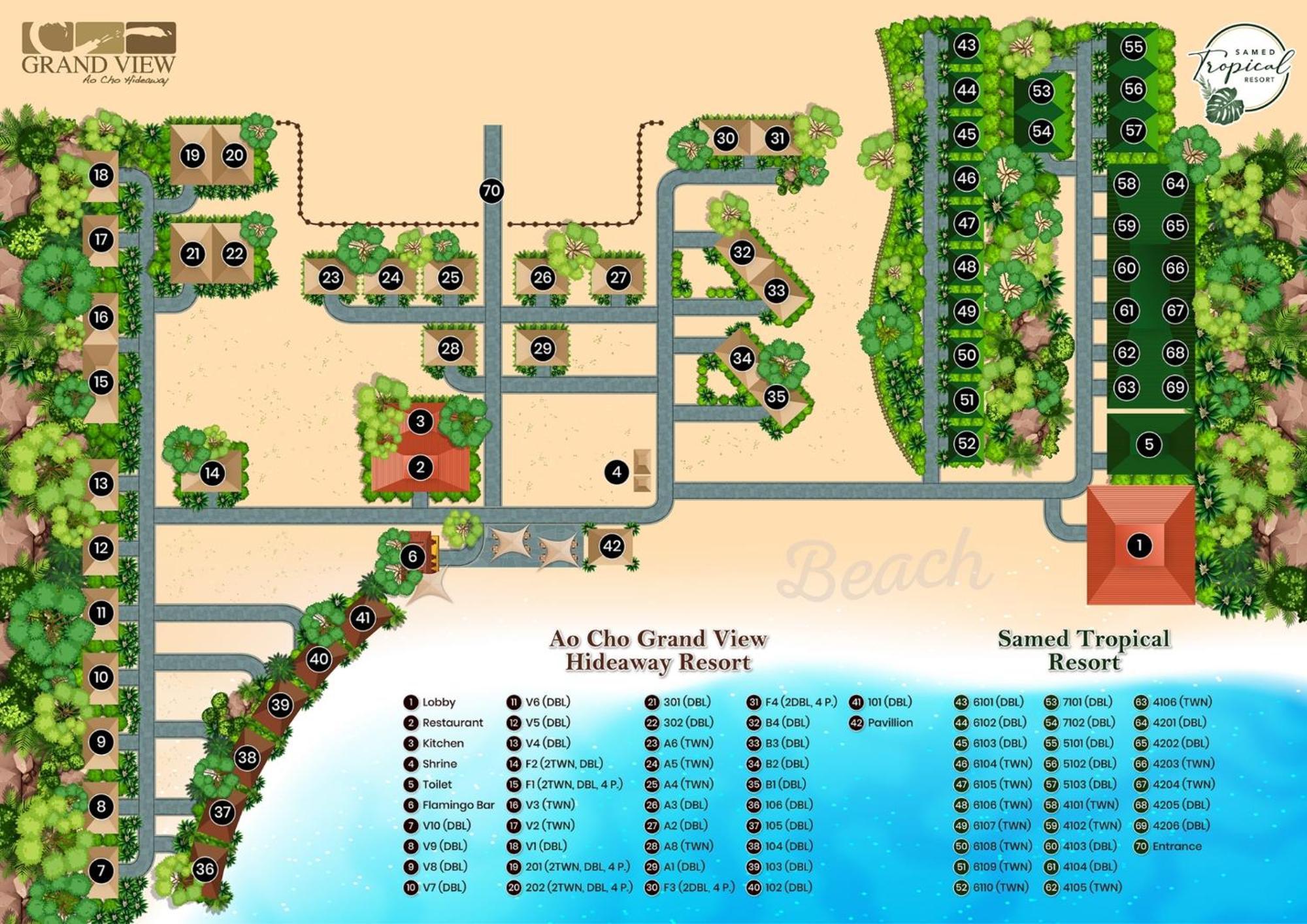 Samed Tropical Resort Koh Samet Ngoại thất bức ảnh